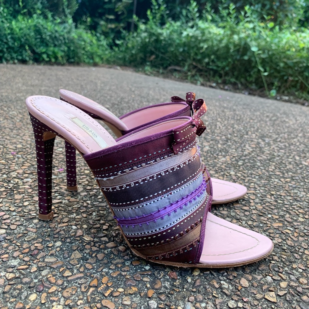 PRADA Satin Mules